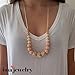ima-jewelry Chewable Silicone Baby Teething Necklace BPA Free | Chew Beads - Safe for Baby | Chew Bead Necklace