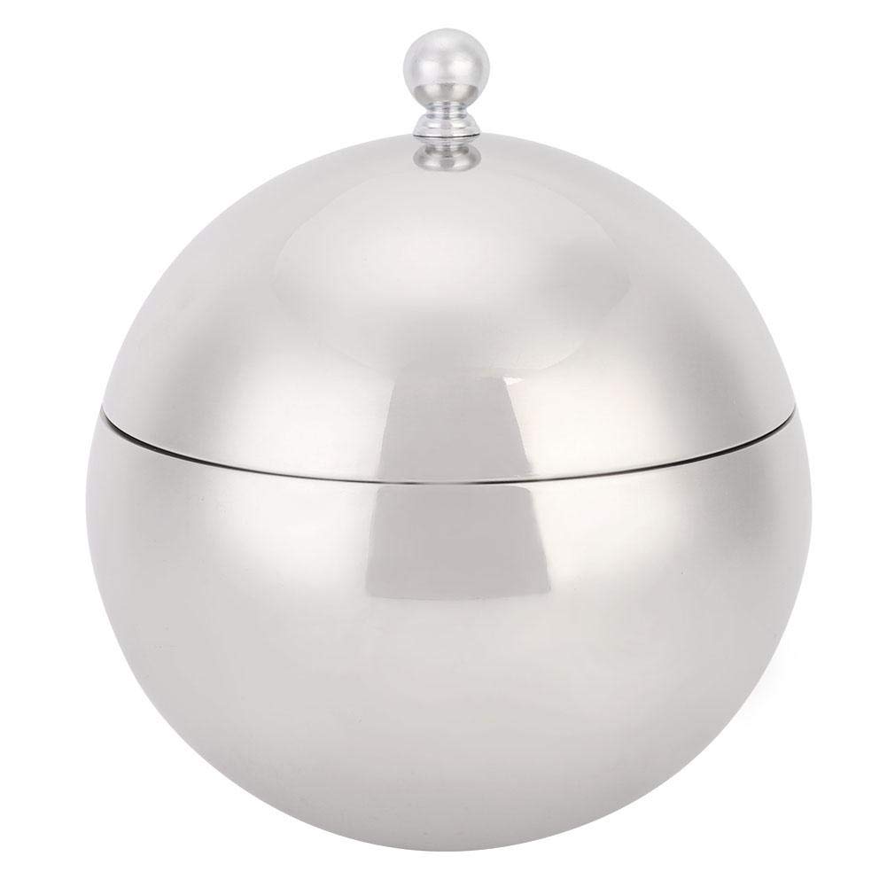 Stainless Steel Double Wall Insulation Ice Bucket Container Wine Champagne Barrel with Cover for Bar Wedding Parties