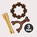 Nylabone Customer Favorites Power Chew Toy Bundle for Dogs, Indestructible Dog Toys for Aggressive Chewers, Pack of 3 Dog Toys, Flavor Medley, Large Dogs - Up to 50 lbs, 3 Pack