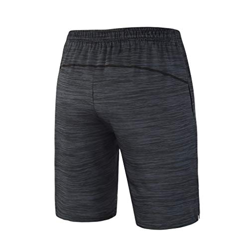 Keliay Bargain Shorts Trunks Men's New Kind Men's Sports Shorts Running Shorts Pure Breathable Sports Short Black - Thumbnail 6
