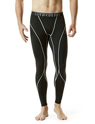 Tesla TM-YUP33-KLG_Large Men's Thermal Wintergear Compression Baselayer Pants Leggings Tights YUP33 - Thumbnail 3