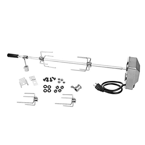 onlyfire 6022 Universal Grill Replacement Rotisserie Kit, with 37'' ×1/