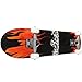 Krown Rookie Complete Skateboard,Red Flame