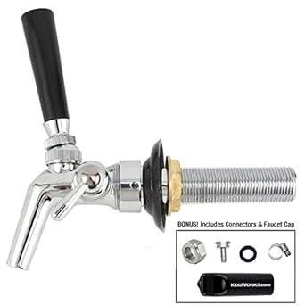Perlick 650ss Flow Control Faucet 4 Ss Shank Tap Kit