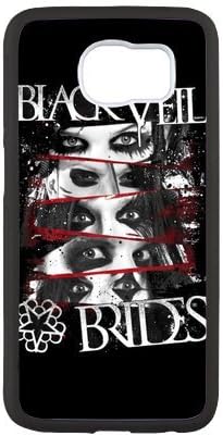Personalized TPU Rubber Skin Hard Case for Samsung Galaxy S6 - S6 Phone Cover - BVB Black Veil Brides (Design L385)