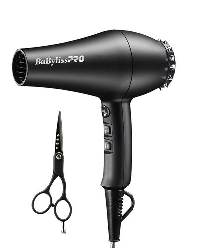Conair Pro SPECIAL EDITION STUDDED Professional Blow Dryer with Ceramic Technology, Bonus FREE Professional Shears Included