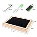 156 Pieces Wooden Educational Toy, Seacue Double Sided Drawing Easel Dry Erase Board Puzzles Alphabet Letters, Numbers, Animals Games, Educational Learning Game Toy for Kids