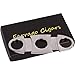 Cigar Cutter - Includes Sturdy Black Gift Box - Perfect Gift for Birthdays, Celebrations, Independence Day - Premium Stainless Steel - Sharp Guillotine Durable Double Blade - Clean Cut - (Silver)