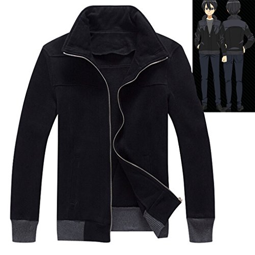 HOLRAN Gun Gale Online Sword Art Online Kirito Cosplay jacket B - Image 3