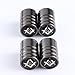 TK-KLZ 4Pcs Chrome Free Mason Logo Car Bike Scooter Tires Valve Stem Caps for JEEP Dodge Mercedes Benz BMW Mustang Volvo Chevrolet Nissan Audi VW Ford Honda Toyota Jaguar