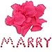 IDS 1000 Fuchsia Hot Pink Silk Rose Petals Wedding Flower