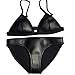 FLORAVOGUE Womens Neoprene Bikini Two-pieces Set