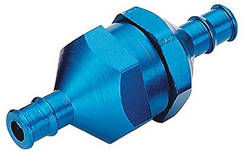 Du-Bro 833 Blue In Line Fuel Filter With Plug