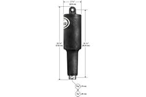 Lenco 101XDS Short Extreme Duty Actuator - 12V - 2-1/4" Stroke w/3/8 Hardware