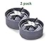 NutriBullet Replacement 6fin Extractor Blade, Premium Replacement Parts & Accessories, Fits Nutribullet 600W/900W Models (Pack of 2, Grey)