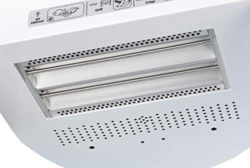 Whirlpool MAX 38 SL Kombination Grill und Mikrowelle / 700 W / 13 L Garraum / Crisp Funktion / Super-Kompakt Design besonders platzsparend in Ecken / Grill / Schnellauftau-Funktion, Silber – Bild 4