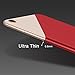 RANVOO iPhone SE Case 2020, iPhone 8 Case, iPhone 7 Case, [Aurora Series] Soft TPU Case Ultra Thin Slim Fit Anti-Fingerprint Rubber Cover, Stylish iPhone SE Case, Chili Red
