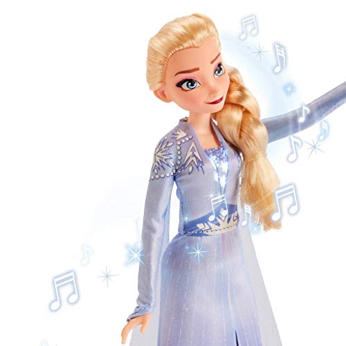 Frozen 2 - Puppe Cantarina ELSA (Hasbro E6852TG0), Bunt, Talla Única – Bild 4