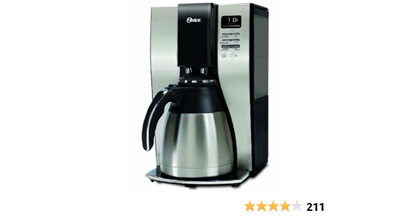 Oster 10-Cup Stainless Steel Thermal 