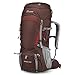 MOUNTAINTOP 55L/80L Hiking Backpack with Rain Cover
