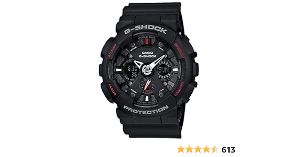 Casio Men's G-Shock Duo/Chrono Watch Ga120-1A : Amazon.com.au: Clothing,  Shoes \u0026 Accessories