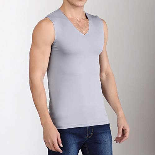 タンクトップ メンズ トレーニング Vネック オシャレ ベスト 袖なし 無地 Tシャツ ジム スポーツウェア カジュアル 薄手 通気性 夏服 人気 トップス おおきいサイズ アイスシルク おしゃれ トレーナー 通勤 通学 普段用 ティーシャツ Tarunniketanpublicschool Com