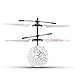 ThinkMax RC Flying Ball with Color Changing LED Lights, RC Infrared Induction Helicopter Ball Built-in Shinning Color Changing LED Lights for Kids, Teen