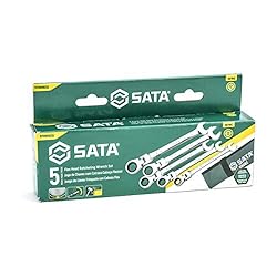 SATA 5-Piece 12 Pt. Flex-Head Ratcheting Wrench