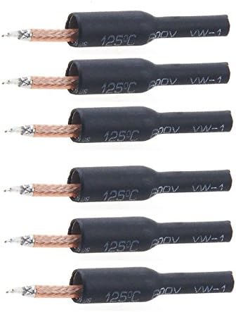 LAOSGE 6pcs 5.8G 35mm Omnidirectional Weld Connector FX798T FPV Brass Antenna for FX798T FPV Micro AIO Camera