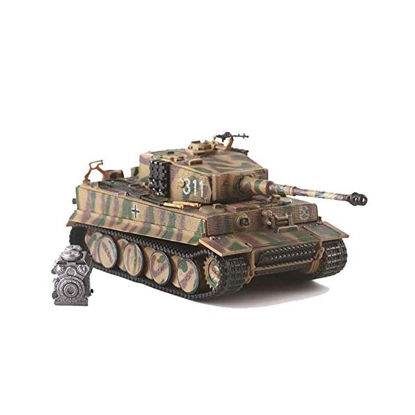 XHH Modell Einer Wagenlegierung im Maßstab 1:72, militärischer Panzerkampfwagen VI AUSF E Tiger I Modell der…