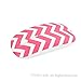 TopCase Chevron Series Pink USB Optical Wireless Mouse for Macbook (pro , air) and All Laptop + TopCase Designed Chevron Mouse Pad