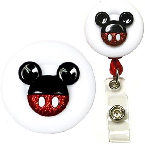 Disney Girl Disney Boy Decorative ID Badge Holder (Disney Boy Swivel Alligator)