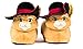 Happy Feet 2103-2 - DreamWorks Shrek - Puss in Boots Slippers - Medium