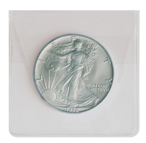 Lindner 8476 Coin Envelopes Made of PVC