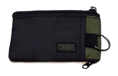 Chums surfshorts wallet in tate olive (146)