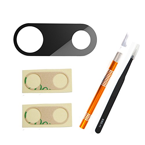 oGoDeal OEM iPhone 8 Plus and iPhone 7 Plus Rear Back Camera Glass Lens Cover Replacement 100% Original with Adhesive and Repair Tools