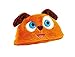 Bright Eyes Puppy Deluxe Kids Blanket, Glow in The Dark Eyes