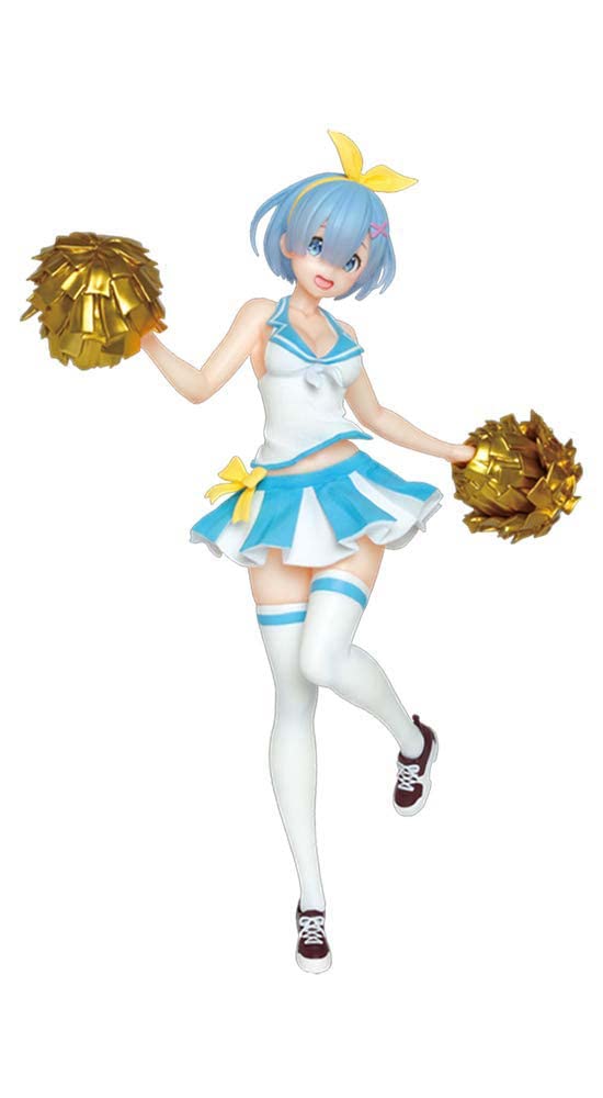 Taito Re: Zero Precious Figure Figurine 23cm REM Original cheerleader ver Normal