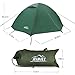 HiHiLL Tent, 2 Person Camping Tent, Backpacking Tents with Carry Bag, Easy Set Up Dome Lightweight Tent, Anti-Mosquito and Waterproof Tent for Hiking and Traveling