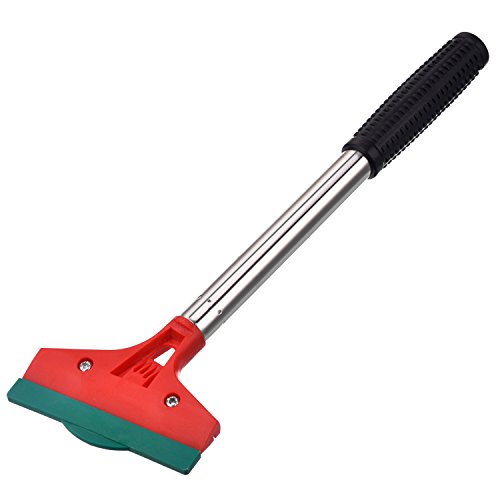 image for BBTO Long-handle Floor Wall Scraper Tool with 4 Inch Blade for Wallpap