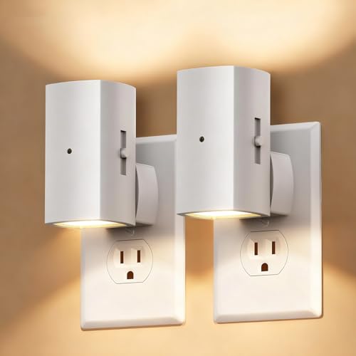 Brightown Black Night Lights Rotating Plug