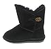 BEARPAW Women's Rosie Winter Boot, Black, 9 M US