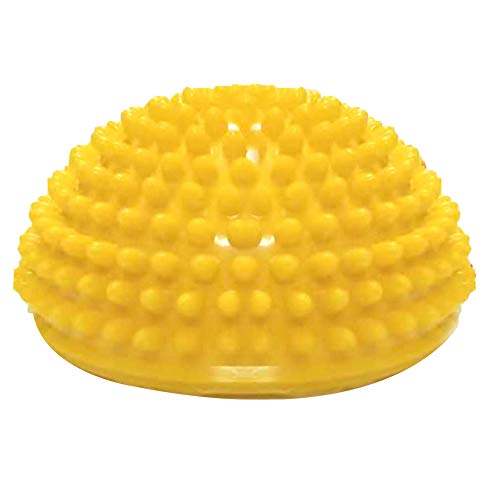 LeSharp Outdoor Toys, Kids Inflation Hemisphere Durian Foot Sole Muscle Stress Relief Massage Ball Toy - Red