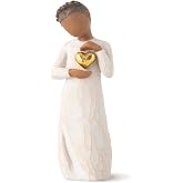 Willow Tree Keepsake (Darker Skin), Sculpted Hand-Painted Figure | Cast from a Susan Lordi Original Carving, Meaningful Keepsake Gift for Loved Ones and Life's Milestones