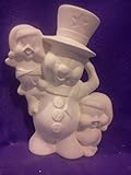 Snowman with Birds 9