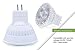 TORCHSTAR LED MR11 Bulbs, 25W Halogen Equivalent, 3W 2700K Soft White, Non-Dimmable, Outdoor Landscape Lighting Bulb, GU4 Base Spotlights, AC/DC 12V Low Voltage Recessed Track Lights, Pack of 2