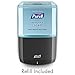 PURELL Professional HEALTHY SOAP Fresh Scent Foam ES6 Starter Kit, 1 - 1200 mL Soap Refill + 1 - ES6 Graphite Push Style Dispenser - 6477-1G