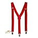 Suspenders - Skinny Suspenders - Adjustable Suspenders w/ Braces - Y-Back Elastic by CoverYourHair