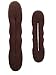 Bun Maker Hair Magic Sponge Shaper, Brown Clip, The Perfect Foam Twister for Bun Shaper for Brunette , 2 Pieces Small and Large