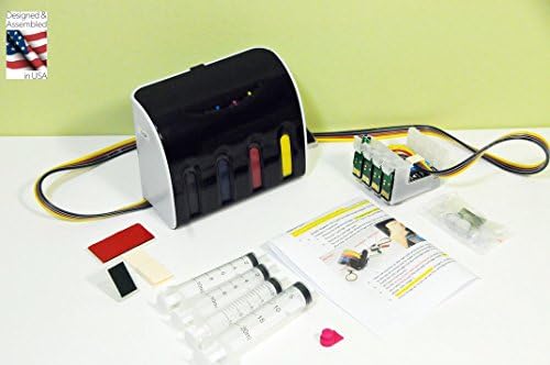 INKXPRO 4X100ml True Color SUBLIMATION ink Ciss Continuous Ink Supply System for WorkForce WF-2650 WF-2660 WF-2750 WF-2760 R2 T220 (for sublimation printing only E220WS)